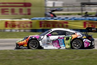 #32 Porsche 992 GT3-R of Kyle Washington, GMG Racing, GT America, SRO3, SRO America, Sebring International Raceway, Sebring, FL, May 2025.
 | Brian Cleary/SRO