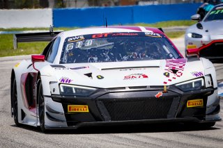 #56 Audi R8 LMS GT3 EVOII of Memo Gidley, SKI Autosports, GT America, SRO3, SRO America, Sebring International Raceway, Sebring, FL, May 2025.
 | Brian Cleary/SRO