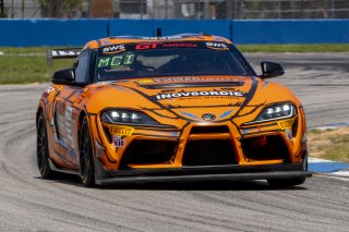 #69 Toyota Gazoo Racing GR Supra GT4 EVO2 of Anthony McIntosh, JTR Motorsports Enginring, GT America, GT4, SRO America, Sebring International Raceway, Sebring, FL, May 2025.
 | Brian Cleary/SRO