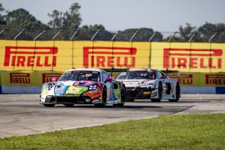 #32 Porsche 992 GT3-R of Kyle Washington, GMG Racing, GT America, SRO3, SRO America, Sebring International Raceway, Sebring, FL, May 2025.
 | Brian Cleary/SRO