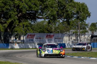 #32 Porsche 992 GT3-R of Kyle Washington, GMG Racing, GT America, SRO3, SRO America, Sebring International Raceway, Sebring, FL, May 2025.
 | Brian Cleary/SRO