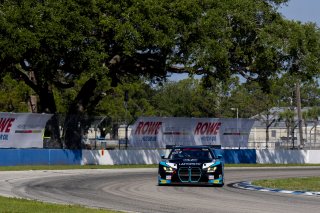 #29 BMW M4 GT3 of Justin Rothberg, Turner Motorsport, GT America, SRO3, SRO America, Sebring International Raceway, Sebring, FL, May 2025.
 | Brian Cleary/SRO