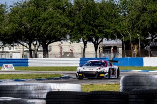 #56 Audi R8 LMS GT3 EVOII of Memo Gidley, SKI Autosports, GT America, SRO3, SRO America, Sebring International Raceway, Sebring, FL, May 2025.
 | Brian Cleary/SRO