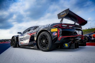 #50 Chevrolet Corvette Z06 GT3.R  of Ross Chouest, Chouest Povoledo Racing, GT America, SRO3, SRO America, Circuit fo the Americas, Austin, TX, April 2025.
 | Brian Cleary/SRO