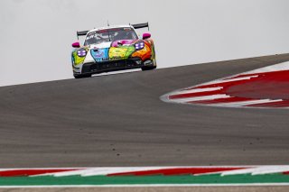 #32 Porsche 992 GT3-R of Kyle Washington, GMG Racing, GT America, SRO3, SRO America, Circuit fo the Americas, Austin, TX, April 2025.
 | Brian Cleary/SRO