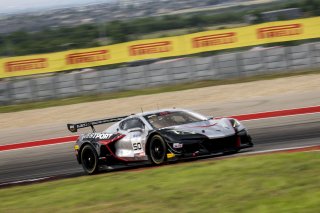 #50 Chevrolet Corvette Z06 GT3.R  of Ross Chouest, Chouest Povoledo Racing, GT America, SRO3, SRO America, Circuit fo the Americas, Austin, TX, April 2025.
 | Brian Cleary/SRO