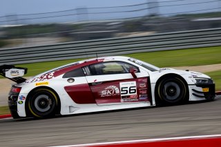 #56 Audi R8 LMS GT3 EVOII of Memo Gidley, SKI Autosports, GT America, SRO3, SRO America, Circuit fo the Americas, Austin, TX, April 2025.
 | Brian Cleary/SRO