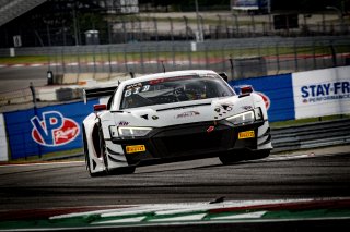 #56 Audi R8 LMS GT3 EVOII of Memo Gidley, SKI Autosports, GT America, SRO3, SRO America, Circuit fo the Americas, Austin, TX, April 2025.
 | Brian Cleary/SRO