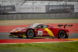 #13 Ferrari 296 GT3 of Marc Muzzo, R. Ferri Motorsport, GT America, SRO3, SRO America, Circuit fo the Americas, Austin, TX, April 2025.
 | Brian Cleary/SRO