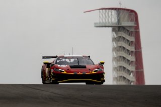 #13 Ferrari 296 GT3 of Marc Muzzo, R. Ferri Motorsport, GT America, SRO 3, SRO America, Circuit fo the Americas, Austin, TX, April 2025.
 | Brian Cleary/SRO