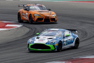#39 Aston Martin Vantage AMR GT4 of Max Hewitt, van den Steur Racing, GT America, GT4, SRO America, Circuit of the Americas, Austin, TX, April 2025.
 | Brian Cleary/SRO