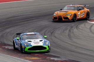 #39 Aston Martin Vantage AMR GT4 of Max Hewitt, van den Steur Racing, GT America, GT4, SRO America, Circuit of the Americas, Austin, TX, April 2025.
 | Brian Cleary/SRO