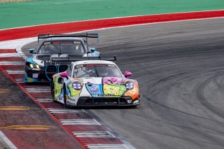 #32 Porsche 992 GT3-R of Kyle Washington, GMG Racing, GT America, SRO3, SRO America, Circuit of the Americas, Austin, TX, April 2025.
 | Brian Cleary/SRO