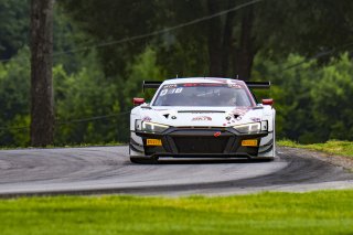 #56 Audi R8 LMS GT3 EVOII of Memo Gidley, SKI Autosports, GT America, SRO3, SRO America, VIRginia International Raceway, alton, VA, July 2025.
 | Brian Cleary/SRO