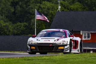#56 Audi R8 LMS GT3 EVOII of Memo Gidley, SKI Autosports, GT America, SRO3, SRO America, VIRginia International Raceway, alton, VA, July 2025.
 | Brian Cleary/SRO