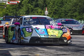 #32 Porsche 992 GT3-R of Kyle Washington, GMG Racing, GT America, SRO3, SRO America, VIRginia International Raceway, alton, VA, July 2025.
 | Brian Cleary/SRO