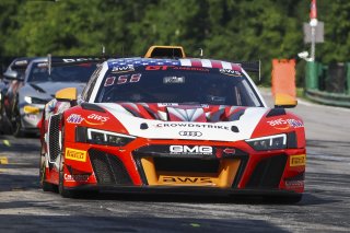 #58 Audi R8 LMS GT2 of CJ Moses, GMG Racing, GT America, SRO 2, SRO America, VIRginia International Raceway, alton, VA, July 2025.
 | Brian Cleary/SRO