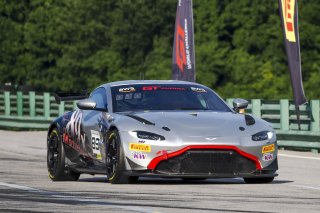#89 Aston Martin Vantage AMR GT4 of Michael Fitzpatrick, 89x Motorsports, GT America, GT4, SRO America, VIRginia International Raceway, alton, VA, July 2025.
 | Brian Cleary/SRO