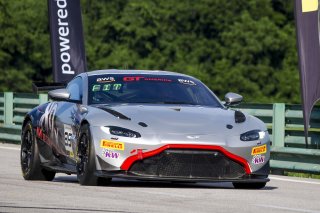 #89 Aston Martin Vantage AMR GT4 of Michael Fitzpatrick, 89x Motorsports, GT America, GT4, SRO America, VIRginia International Raceway, alton, VA, July 2025.
 | Brian Cleary/SRO