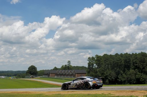 #89 Aston Martin Vantage AMR GT4 of Michael Fitzpatrick, 89x Motorsports, GT America, GT4, SRO America, VIRginia International Raceway, alton, VA, July 2025.
 | Brian Cleary/SRO