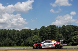 #58 Audi R8 LMS GT2 of CJ Moses, GMG Racing, GT America, SRO 2, SRO America, VIRginia International Raceway, alton, VA, July 2025.
 | Brian Cleary/SRO