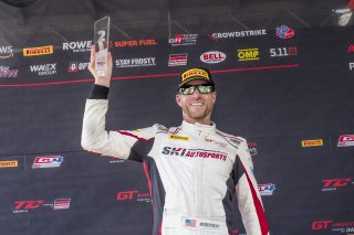 #56 Audi R8 LMS GT3 EVOII of Memo Gidley, SKI Autosports, GT America, SRO3, SRO America, VIRginia International Raceway, alton, VA, July 2025.
 | Brian Cleary/SRO