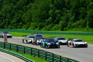 #29 BMW M4 GT3 of Justin Rothberg, Turner Motorsport, GT America, SRO3, SRO America, VIRginia International Raceway, alton, VA, July 2025.
 | Rick Houghton/SRO               