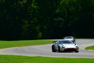 #89 Aston Martin Vantage AMR GT4 of Michael Fitzpatrick, 89x Motorsports, GT America, GT4, SRO America, VIRginia International Raceway, alton, VA, July 2025.
 | Rick Houghton/SRO               