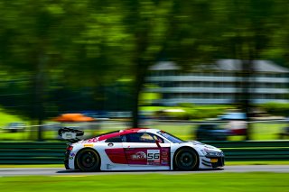 #56 Audi R8 LMS GT3 EVOII of Memo Gidley, SKI Autosports, GT America, SRO3, SRO America, VIRginia International Raceway, alton, VA, July 2025.
 | Rick Houghton/SRO