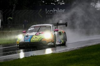 #32 Porsche 992 GT3-R of Kyle Washington, GMG Racing, GT America, SRO3, SRO America, Road America, Elkhart Lake, WI, August 2025.
 | Brian Cleary/SRO