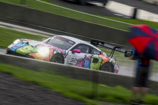 #32 Porsche 992 GT3-R of Kyle Washington, GMG Racing, GT America, SRO3, SRO America, Road America, Elkhart Lake, WI, August 2025.
 | Brian Cleary/SRO