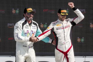 #56 Audi R8 LMS GT3 EVOII of Memo Gidley, SKI Autosports, GT America, SRO3, SRO America, Road America, Elkhart Lake, WI, August 2025.
 | Brian Cleary/SRO