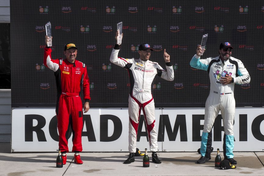 #56 Audi R8 LMS GT3 EVOII of Memo Gidley, SKI Autosports, GT America, SRO3, SRO America, Road America, Elkhart Lake, WI, August 2025.
