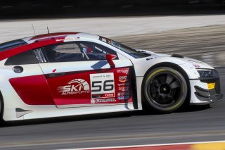 #56 Audi R8 LMS GT3 EVOII of Memo Gidley, SKI Autosports, GT America, SRO3, SRO America, Road America, Elkhart Lake, WI, August 2025.
 | Brian Cleary/SRO