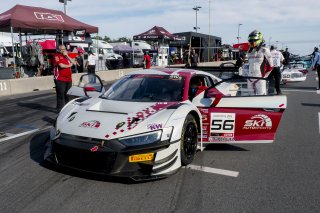 #56 Audi R8 LMS GT3 EVOII of Memo Gidley, SKI Autosports, GT America, SRO3, SRO America, Road America, Elkhart Lake, WI, August 2025.
 | Brian Cleary/SRO