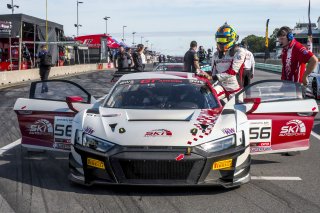 #56 Audi R8 LMS GT3 EVOII of Memo Gidley, SKI Autosports, GT America, SRO3, SRO America, Road America, Elkhart Lake, WI, August 2025.
 | Brian Cleary/SRO