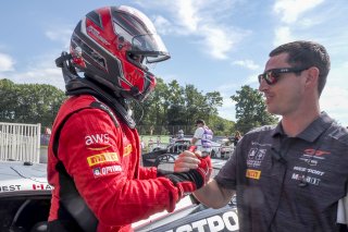 #50 Chevrolet Corvette Z06 GT3.R  of Ross Chouest, Chouest Povoledo Racing, GT America, SRO3, SRO America, Road America, Elkhart Lake, WI, August 2025.
 | Brian Cleary/SRO