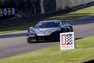 #50 Chevrolet Corvette Z06 GT3.R  of Ross Chouest, Chouest Povoledo Racing, GT America, SRO3, SRO America, Barber Motorsports Park, Leeds, AL, September 2025.
 | Brian Cleary/SRO