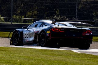 #50 Chevrolet Corvette Z06 GT3.R  of Ross Chouest, Chouest Povoledo Racing, GT America, SRO3, SRO America, Barber Motorsports Park, Leeds, AL, September 2025.
 | Brian Cleary/SRO