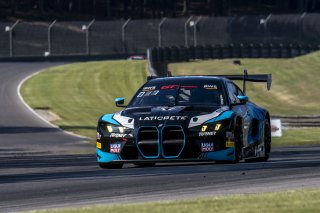 #29 BMW M4 GT3 of Justin Rothberg, Turner Motorsport, GT America, SRO3, SRO America, Barber Motorsports Park, Leeds, AL, September 2025.
 | Brian Cleary/SRO