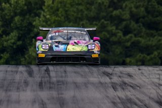 #32 Porsche 992 GT3-R of Kyle Washington, GMG Racing, GT America, SRO3, SRO America, Barber Motorsports Park, Leeds, AL, September 2025.
 | Brian Cleary/SRO