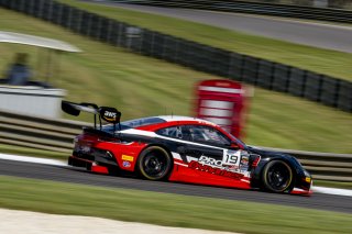 #19 Porsche 992 GT3R of Joel Cortes, Esses Racing, GT America, SRO3. SRO America, Barber Motorsports Park, Leeds, AL, September 2025.
 | Brian Cleary/SRO