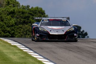 #50 Chevrolet Corvette Z06 GT3.R  of Ross Chouest, Chouest Povoledo Racing, GT America, SRO3, SRO America, Barber Motorsports Park, Leeds, AL, September 2025.
 | Brian Cleary/SRO
