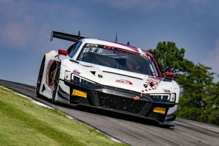 #56 Audi R8 LMS GT3 EVOII of Memo Gidley, SKI Autosports, GT America, SRO3, SRO America, Barber Motorsports Park, Leeds, AL, September 2025.
 | Brian Cleary/SRO