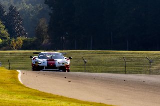#004 Ferrari 296 GT3 of Tony Davis, HP-TECH Motorsport, GT America, SRO3, SRO America, Barber Motorsports Park, Leeds, AL, September 2025.
 | Brian Cleary/SRO