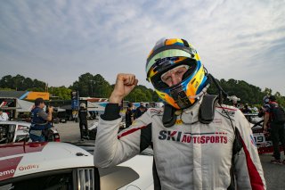 #56 Audi R8 LMS GT3 EVOII of Memo Gidley, SKI Autosports, GT America, SRO3, SRO America, Barber Motorsports Park, Leeds, AL, September 2025.
 | Brian Cleary/SRO