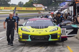 #11 Chevrolet Corvette Z06 GT3.R  of Blake McDonald, DXDT Racing, GT America, SRO3, SRO America, Barber Motorsports Park, Leeds, AL, September 2025.
 | Brian Cleary/SRO
