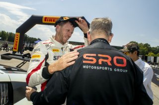 #56 Audi R8 LMS GT3 EVOII of Memo Gidley, SKI Autosports, GT America, SRO3, SRO America, Barber Motorsports Park, Leeds, AL, September 2025.
 | Brian Cleary/SRO