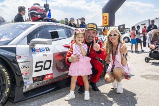 #50 Chevrolet Corvette Z06 GT3.R  of Ross Chouest, Chouest Povoledo Racing, GT America, SRO3, SRO America, Barber Motorsports Park, Leeds, AL, September 2025.
 | Brian Cleary/SRO