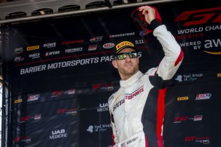 #56 Audi R8 LMS GT3 EVOII of Memo Gidley, SKI Autosports, GT America, SRO3, SRO America, Barber Motorsports Park, Leeds, AL, September 2025.
 | Brian Cleary/SRO